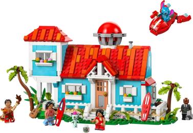 Конструктор LEGO Disney 43268 Пляжний будиночок Ліло та Стіча