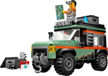 Конструктор LEGO City 60447 Позашляхова гірська вантажівка 4x4