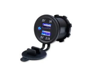 Автомобільний зарядний пристрій для телефона Voltronic KWG-Р1 Black