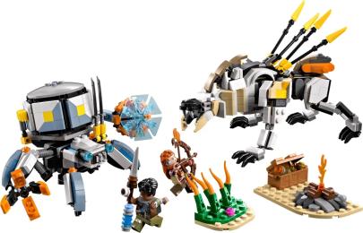 Конструктор LEGO Horizon Adventures 77037 Елой та Варл проти Шелл-Уокера та Савтуза