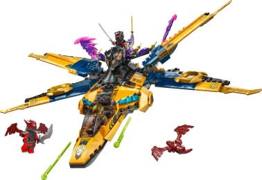 Конструктор LEGO NINJAGO 71833 Суперштормовий реактивний літак Рас та Арін