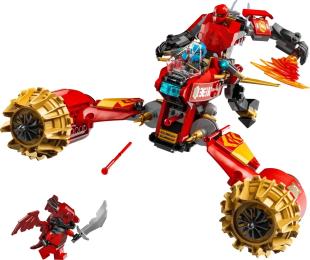 Конструктор LEGO NINJAGO 71830 Штормовий робот-вершник Кая