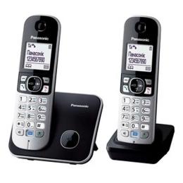 Радіотелефон Panasonic DECT KX-TG6812UAB Black