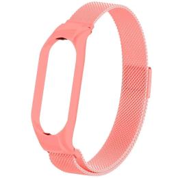 Ремінець для фітнес-браслету EpiK Milanese Loop Design для Xiaomi Mi Band 7 Peach (00000077055_7)