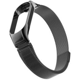 Ремінець для фітнес-браслету EpiK Milanese Loop Design для Xiaomi Mi Band 8 Black (00000077056_1)