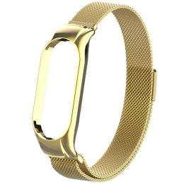 Ремінець для фітнес-браслету EpiK Milanese Loop Design для Xiaomi Mi Band 8 Gold (00000077056_2)