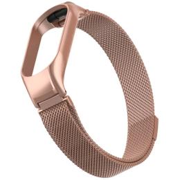 Ремінець для фітнес-браслету EpiK Milanese Loop Design для Xiaomi Mi Band 8 Rose Pink (00000077056_5)