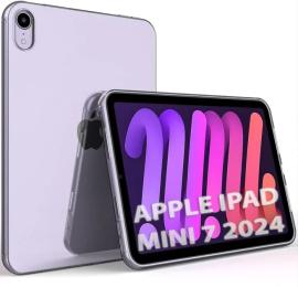 Накладка для планшета BeCover для Apple iPad Mini 7 2024 Transparent з кріпленням для стілуса Apple Pencil (BC_712925)