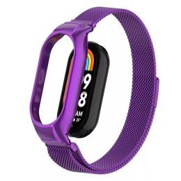 Ремінець для фітнес-браслету PRC Milanese Loop для Xiaomi Mi Band 7 Purple (487860011)