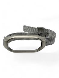 Ремінець для фітнес-браслету BeCover Metal для Xiaomi Mi Smart Band 9 Silver (711979)