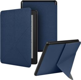 Чохол-книжка для електронної книги BeCover Ultra Slim Origami для Amazon Kindle Paperwhite 12th Gen/Kindle Colorsoft (2024) 7 Deep Blue (712838)
