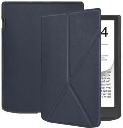 Чохол-книжка для електронної книги BeCover Ultra Slim Origami для PocketBook 743G InkPad 4/InkPad Color 2/InkPad Color 3 Deep Blue (713083)