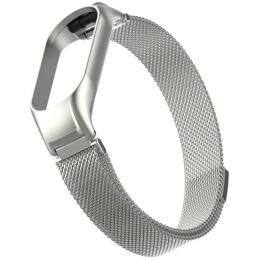 Ремінець для фітнес-браслету EpiK Milanese Loop Design для Xiaomi Mi Band 8 Silver (00000077056_6)