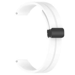 Ремінець для фітнес-браслету EpiK Line Magnetic для Xiaomi Mi Band 9/8 White (00000077060_2)