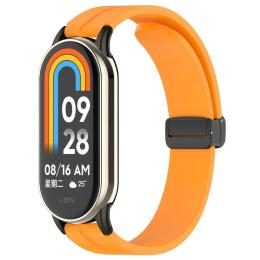 Ремінець для фітнес-браслету EpiK Line Magnetic для Xiaomi Mi Band 9/8 Orange (00000077060_8)