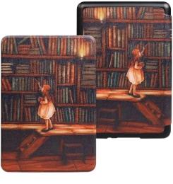 Чохол-книжка для електронної книги BeCover Smart Case для Amazon Kindle Paperwhite 12th Gen/Kindle Colorsoft (2024) 7 Library Girl (712856)