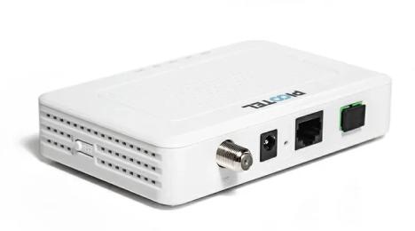 Абонентський термінал Picotel PU-X911 EPON/GPON, 1xSC/APC, 1x10/100/1000Base-T,1xRF CATV, 12V DC, F501 чiпсет
