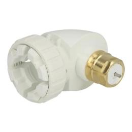 Кутовий адаптер для термостатичних елементів Danfoss 013G1350 RA, зєднання Click