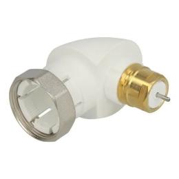 Кутовий адаптер для термостатичних елементів Danfoss 013G1360 RA, різьба М30 х 1.5