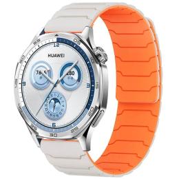 Ремінець для смарт-годинника EpiK Dual-color Magnetic для Smart Watch 22mm Starlight Orange