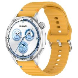 Ремінець для смарт-годинника EpiK Wavy для Smart Watch 20mm Dark Yellow