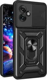 Чохол-накладка BeCover Military для Motorola Moto G55 Black (713056)