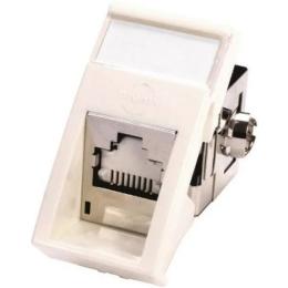 Розетковий модуль MOLEX Mod Mosaic 22, 5x45мм, 1xRJ45/угл./568A/PowerCat