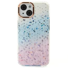 Чохол-накладка Infinity Confetti для iPhone 15 Blue Pink