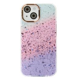 Чохол-накладка Infinity Confetti для iPhone 15 Purple Pink