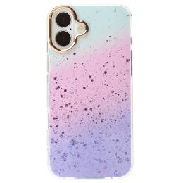 Чохол-накладка Infinity Confetti для iPhone 16 Purple Pink