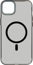 Чохол-накладка ArmorStandart Y23 MagSafe для Apple iPhone 15 Plus Transparent Black (ARM68334)