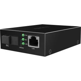 Медіаконвертер Tenda TFC100A Black 1xFE, 1x100BaseFX, SM, WDM, 20км, SC