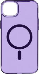 Чохол-накладка ArmorStandart Y23 MagSafe для Apple iPhone 15 Transparent Purple (ARM68567)