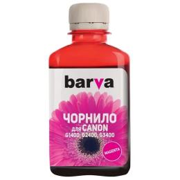 Чорнило для принтера BARVA CANON G1400/G2400/G3400 180г Magenta (I-BAR-CG490-180-M)