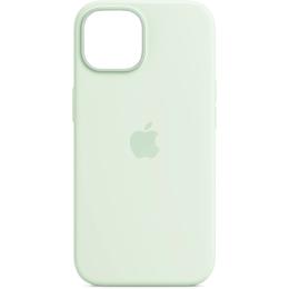 Чохол-накладка Infinity Silicone Case with Animation &amp; MagSafe iPhone 15 Soft Mint