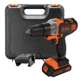 Дриль Black+Decker MT218K 18V, 20.9Нм, Li-ion