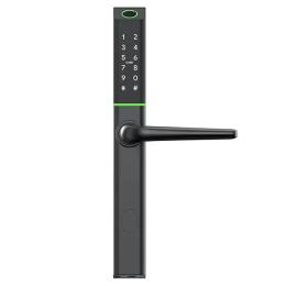 Розумний дверний біометричний замок SEVEN LOCK SL-7763BF Black (без врізної частини)