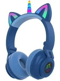 Накладні навушники Infinity Bluetooth Stereo Unicorn STN-27 LED Blue
