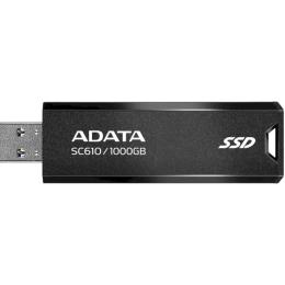 Зовнішній SSD диск ADATA SC610 1ТБ Black (SC610-1000G-CBK/RD)