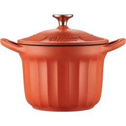 Гусятниця BUYDEEM Enameled Cast Iron Dutch Oven (CP541) Koi Red