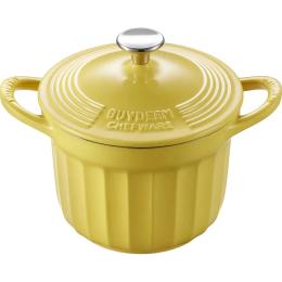 Гусятниця BUYDEEM Enameled Cast Iron Dutch Oven (CP541) Mellow Yellow