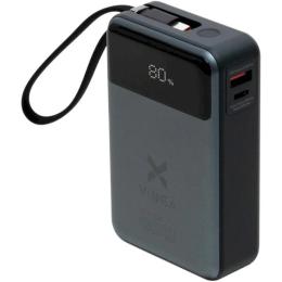 Зовнішній портативний акумулятор Vinga VPBB2065C 20000 mAh Gray 65W
