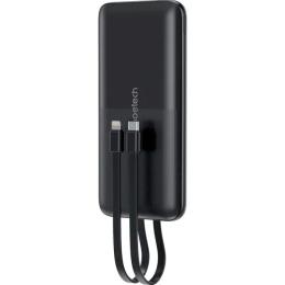 Зовнішній портативний акумулятор Choetech B654-BK 10000mAh Black 22,5W