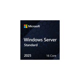 Програмне забезпечення Microsoft Windows Server 2025 Standard 16-core 64-bit EN OEM DVD (EP2-25187)