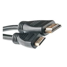 Відео-кабель PowerPlant KD00AS1193 HDMI (тато) miniHDMI (тато), 2m Black