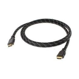 Відео-кабель PowerPlant KD00AS1195 HDMI(тато)HDMI(тато), 1,5m Black Yellow