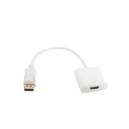 Перехідник PowerPlant KD00AS1236 HDMI (мама) - DisplayPort (тато) White