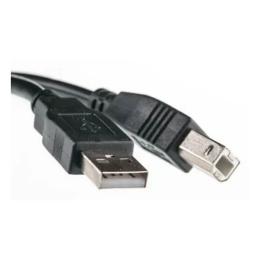 Дата-кабель PowerPlant KD00AS1220 1.8m USB(тато) - USB Type B(тато) Black