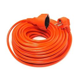Мережевий фільтр PowerPlant PPCA10M250S1 Orange 220v, 25 м, 1 розетка