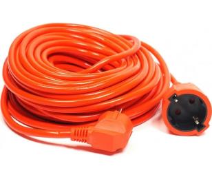 Мережевий фільтр PowerPlant PPCA16M20S1L Orange 220v, 20 м, 1 розетка